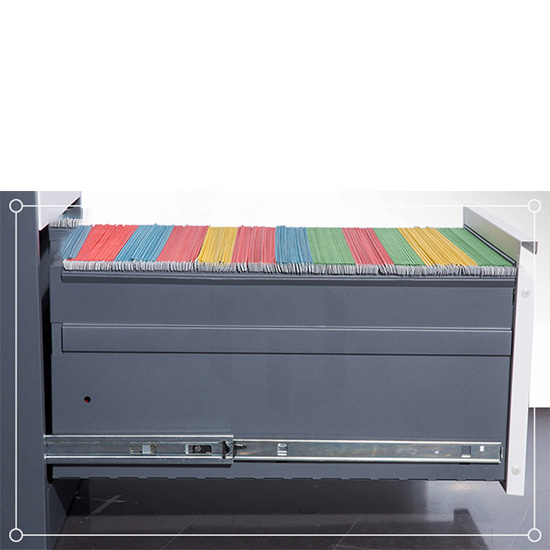 2 Drawer Filing Cabinet Combine